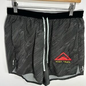 Nike Black and Gray Athletic Shorts